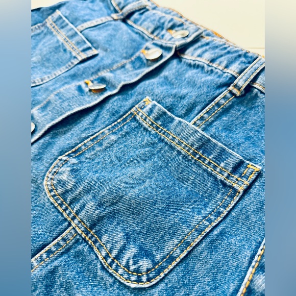 Divided Denim Skirt Back To School Mini Jean Skirt Size 4 / X SMALL NEW! - Picture 8 of 16